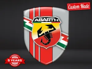 Fiat Abarth Décalcos Auto Max Durable Stylé Pro Performance